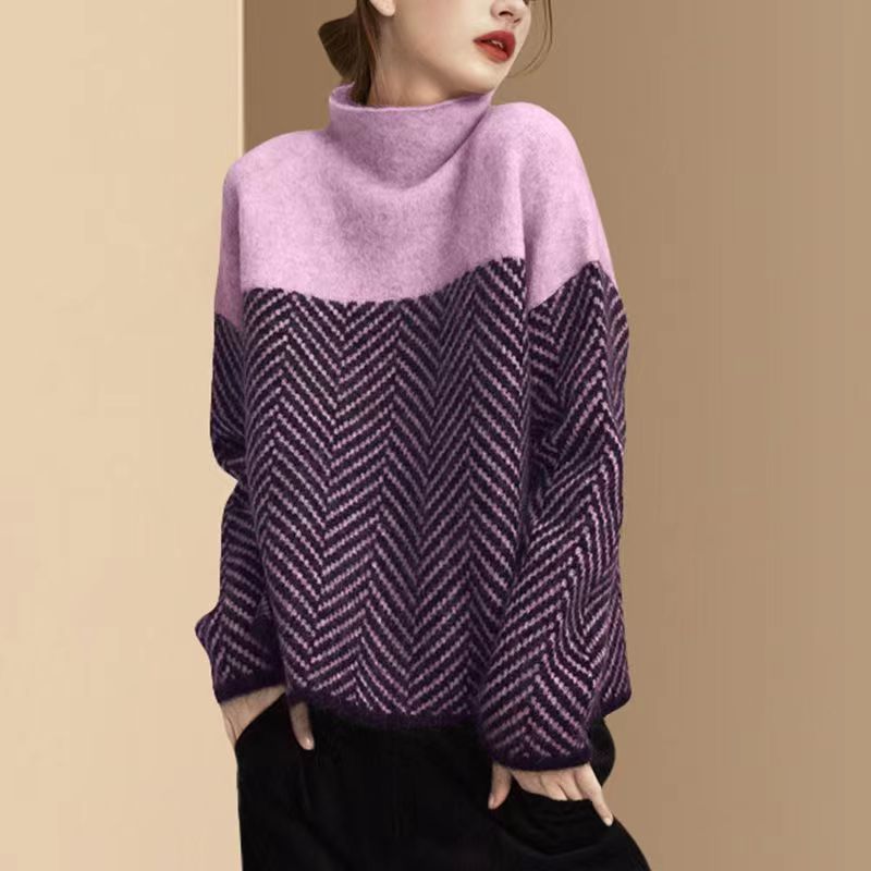 Alice - Cotton Turtleneck Sweater