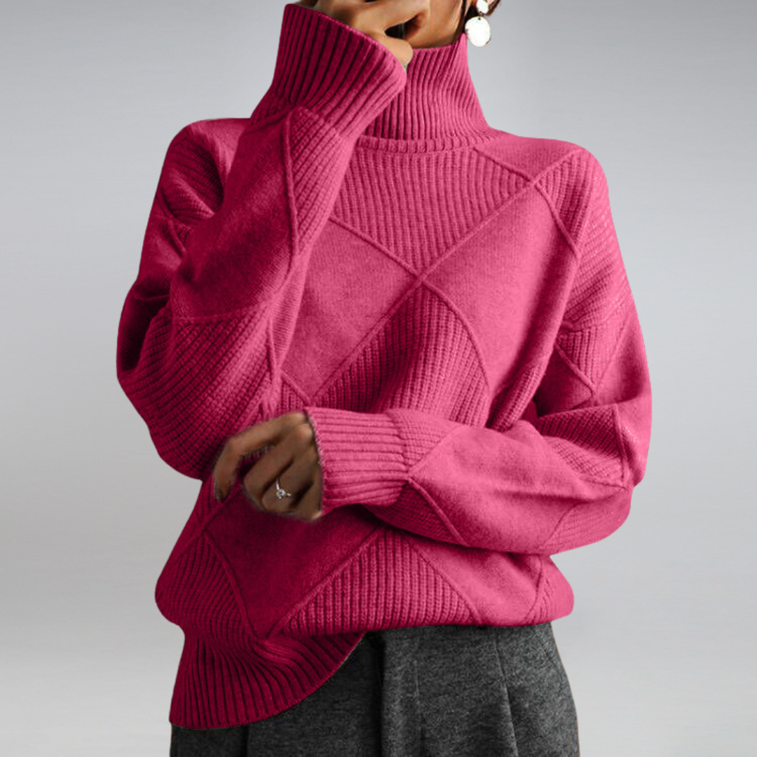 Arabella™ | Sophisticated Cashmere Turtleneck