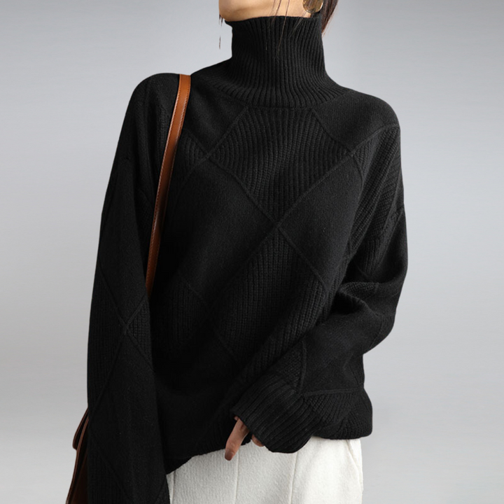 Arabella™ | Sophisticated Cashmere Turtleneck