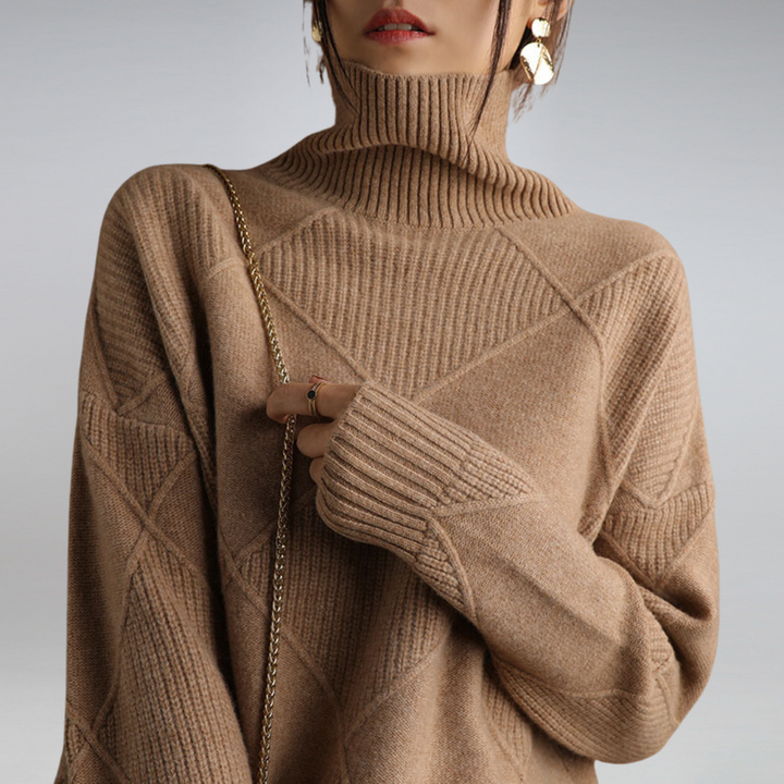 Arabella™ | Sophisticated Cashmere Turtleneck