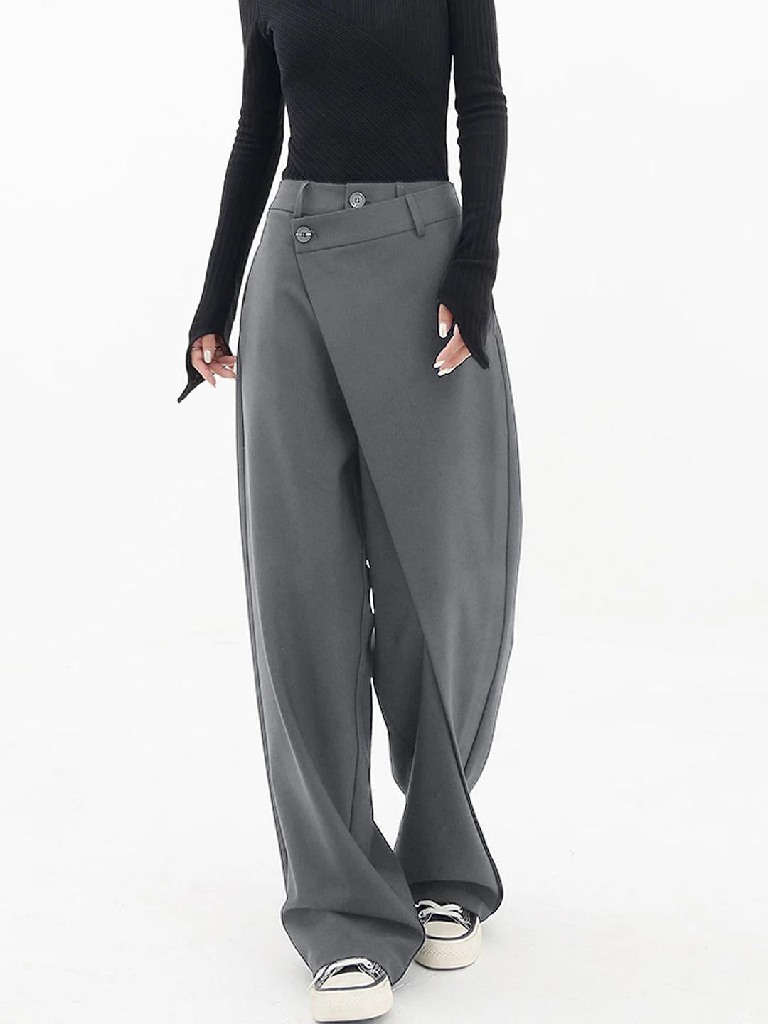 Sophie™ | Asymmetrical Baggy Pants