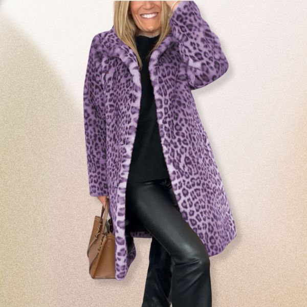 ROSA™ |  Leopard Print Winter Coat