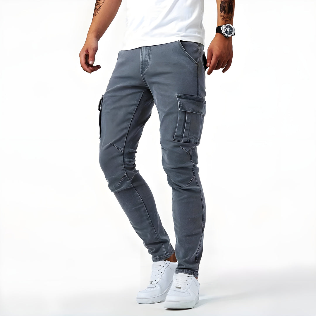 Jeans Pelli – Stretch Denim Cargo Pants