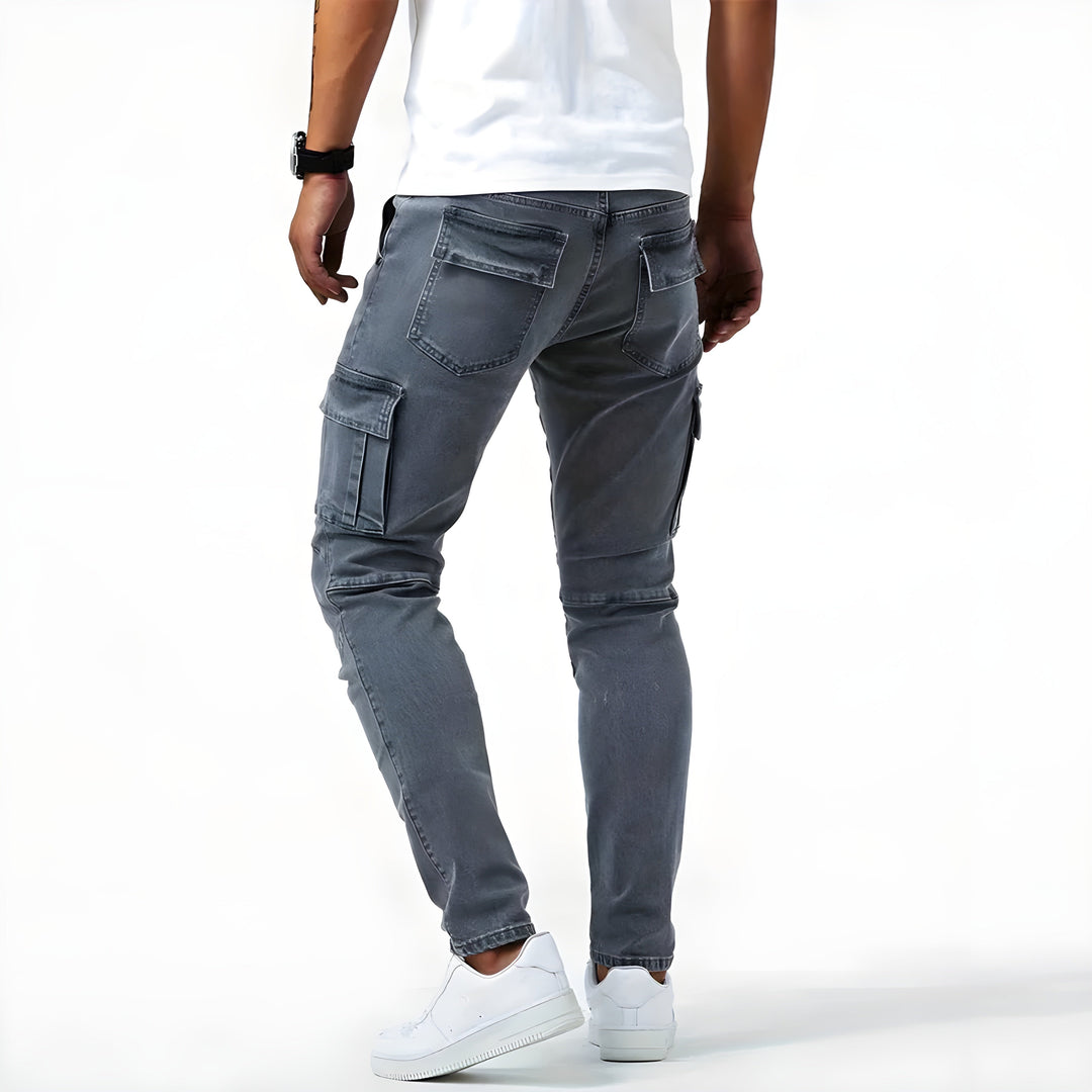 Jeans Pelli – Stretch Denim Cargo Pants