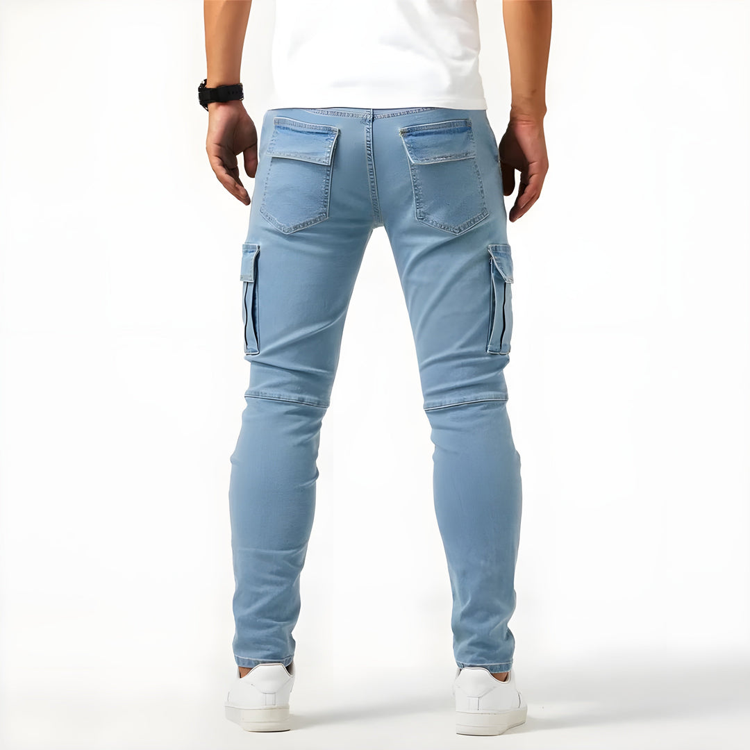 Jeans Pelli – Stretch Denim Cargo Pants