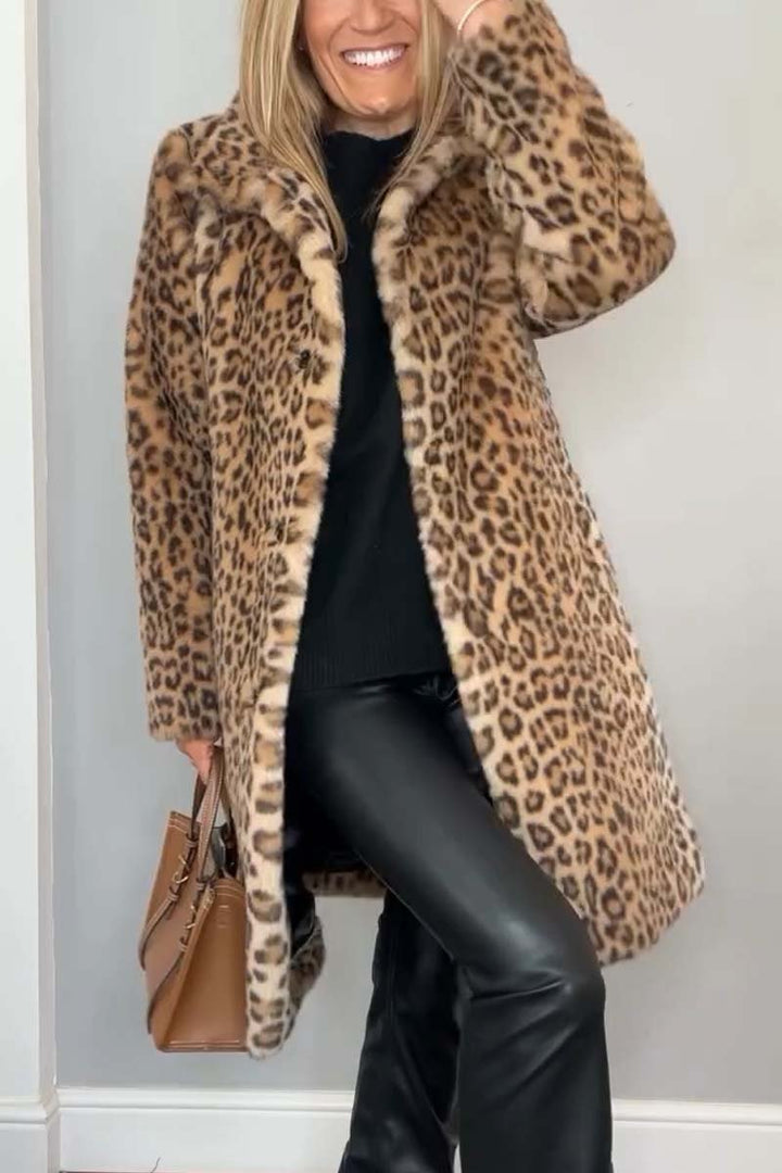 ROSA™ |  Leopard Print Winter Coat