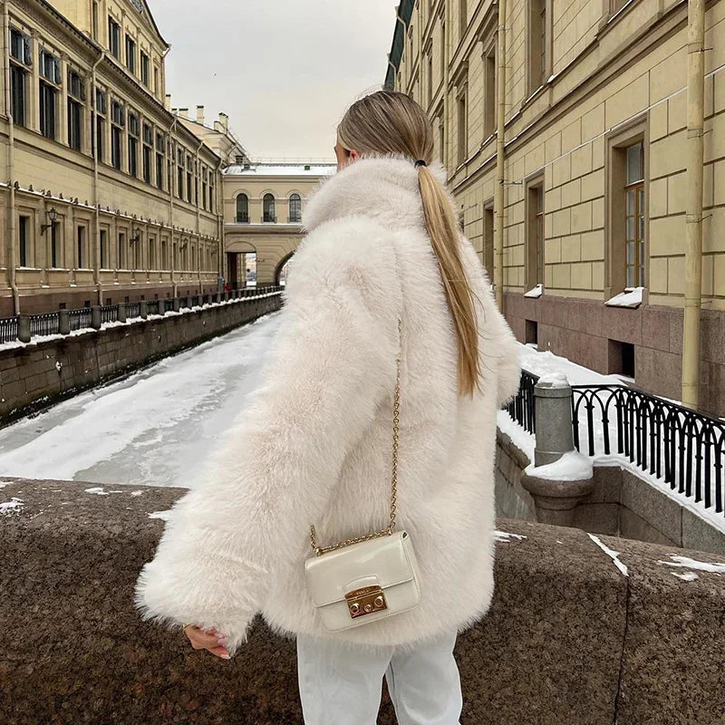 Angelina - Faux Fur Jacket