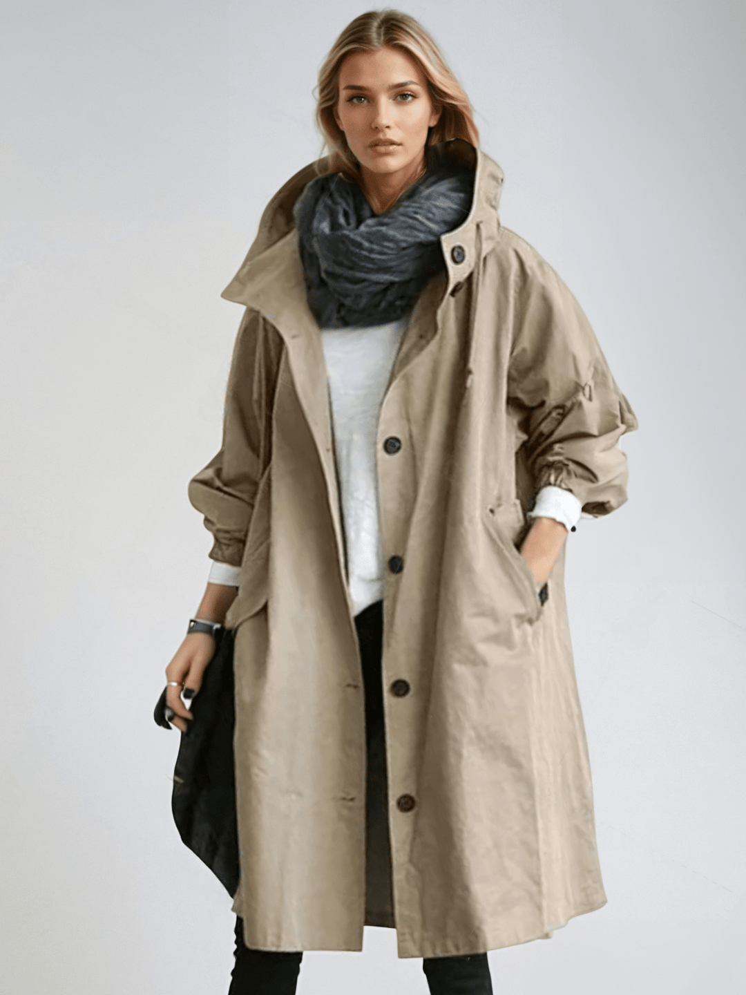 Elizabeth | Water Repellent Trench Coat