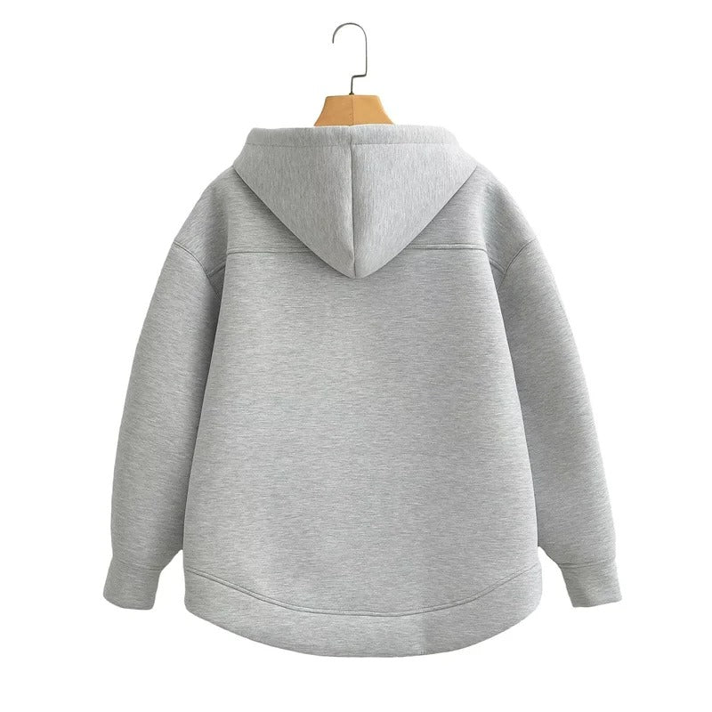 CozyVibe | Keyanketian Winter New Unisex Oversized Hoodie with Double Pockets